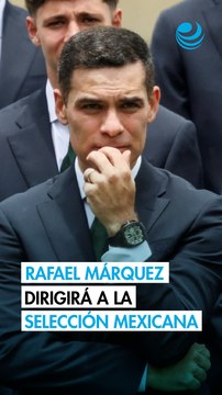Rafael Márquez es anunciado como entrenador de la Selección Mexicana en relevo de Javier Aguirre