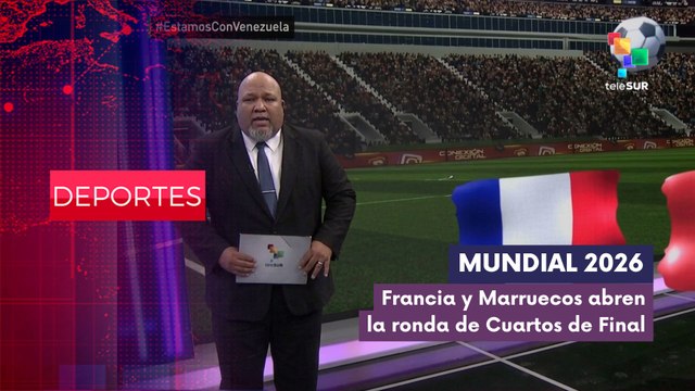 DEPORTES EC | Francia y Marruecos abren la ronda de cuartos de final del mundial 2026 08-07-26