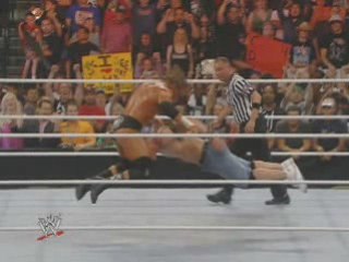 WWE Night of Champions 2008 Triple H def. Cena Highlights