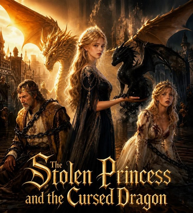 The Stolen Princess and the Cursed Dragon Viral Short Fantasy Kingdom Forbidden Bond Dragon Curse Romance (Exclusive) - Full EPS