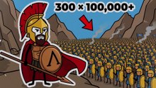 O REI ESPARTANO QUE ENFRENTOU O IMPÉRIO PERSA COM APENAS 300 GUERREIROS - LEÔNIDAS⚔️