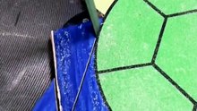 ​Cutting a Softshell Turtle Drawing on Wood: Oddly Satisfying ASMR 🐢✨ | Top G7 ASMR