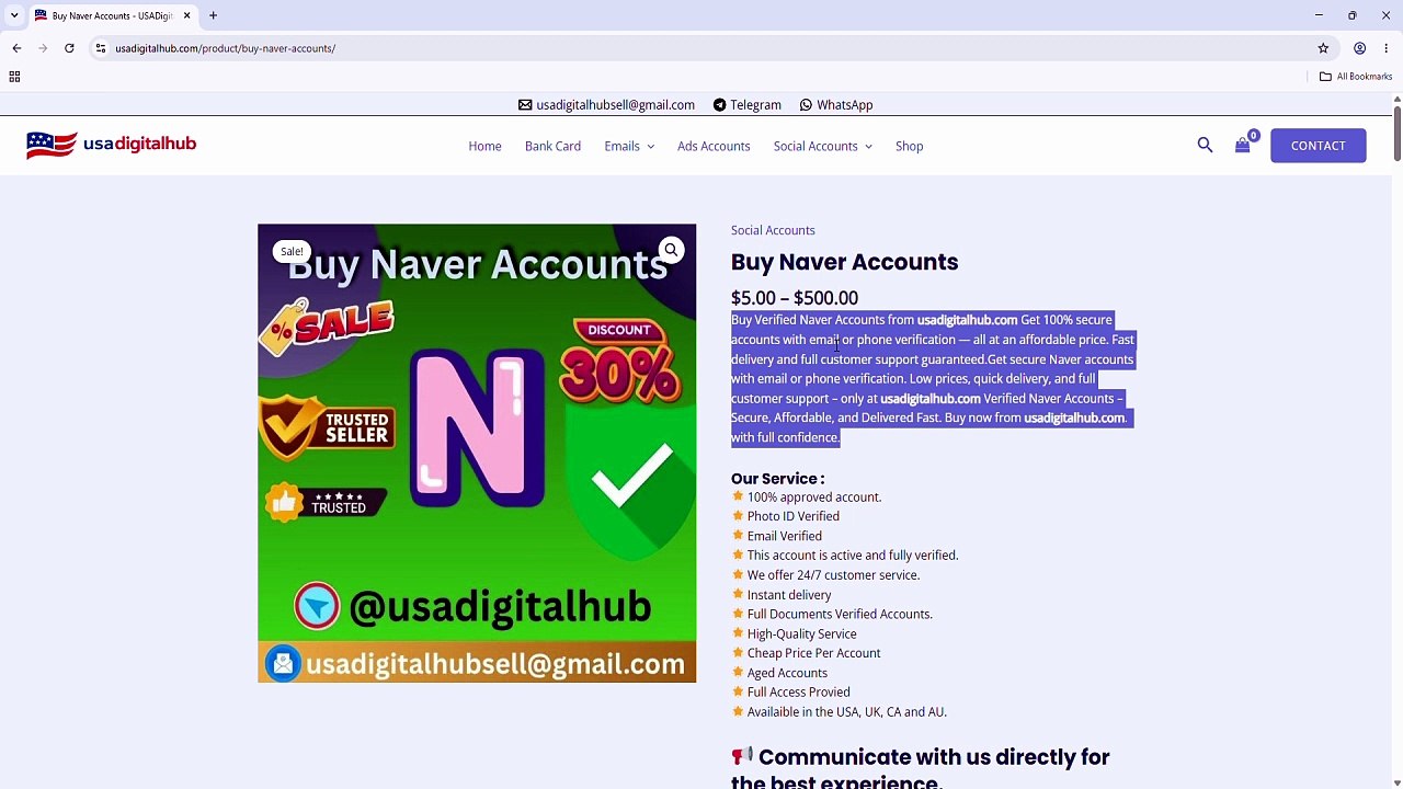 The Ultimate Guide to Buy Bulk Naver Accounts & USA