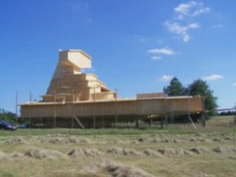 feu de saint Jean 2008 Fontenoy le château STAR WARS