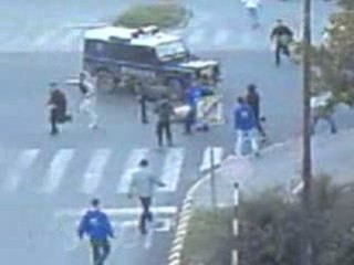 Fight with CPB at aerodrom street