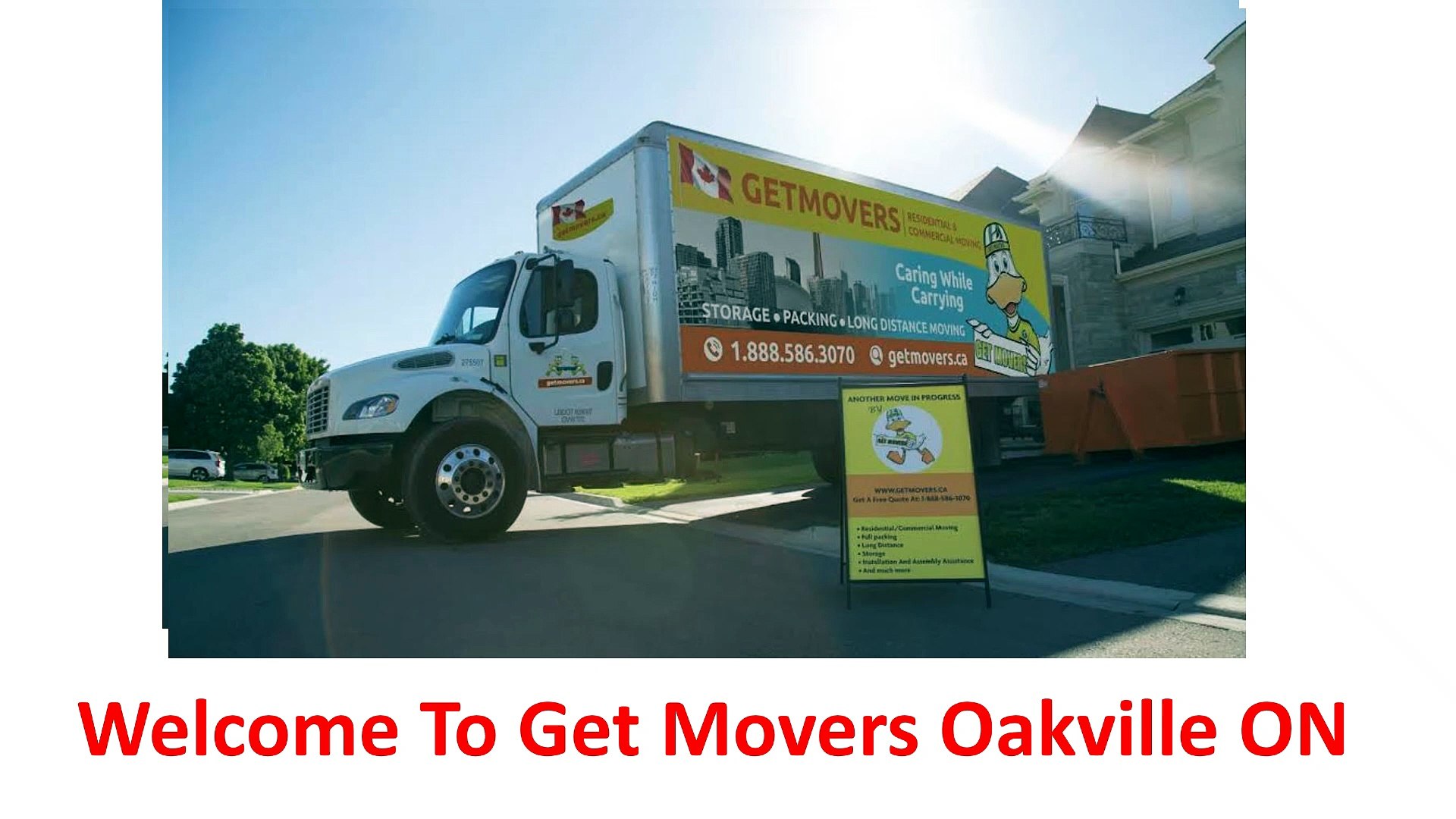 ⁣Get Movers - Expert Mover in Oakville, ON