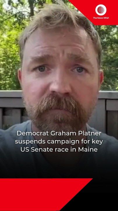 Democrat Graham Platner suspends campaign for key US Senate race in Maine