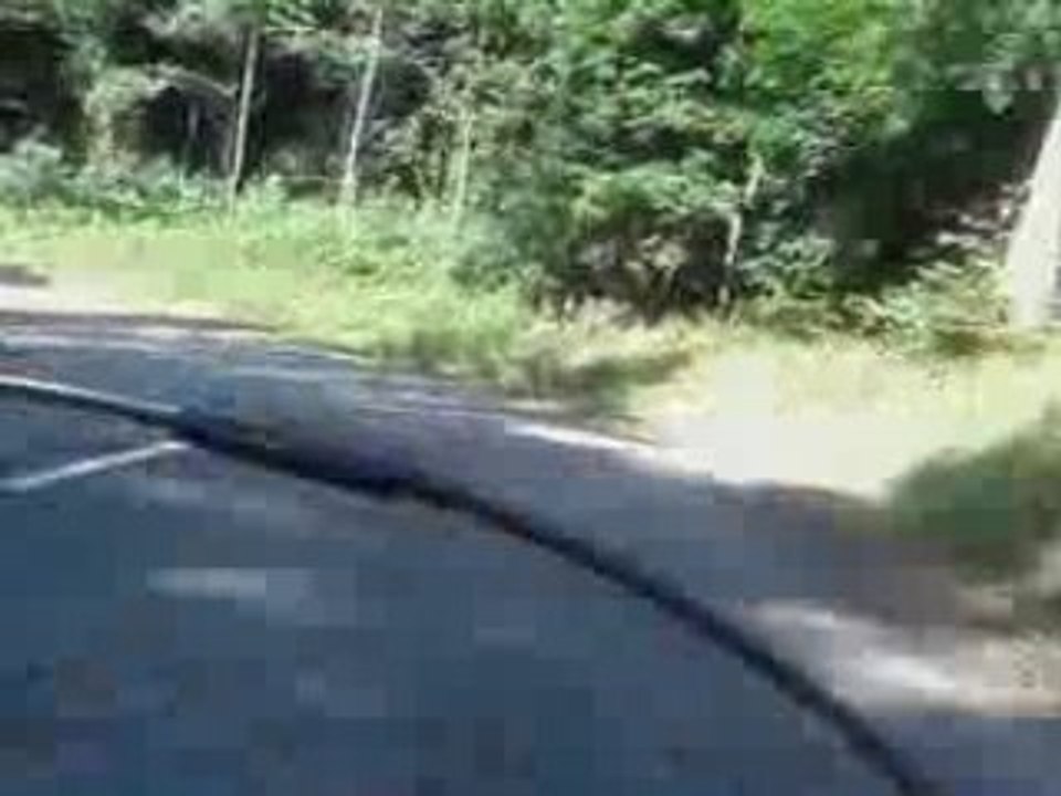 Déscente du vieil-Armand a velo  Alsace