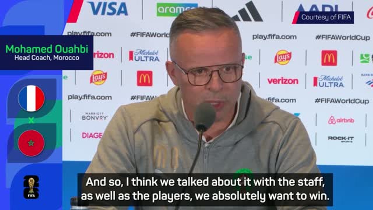 Morocco won't settle for quarter-final finish as France loom