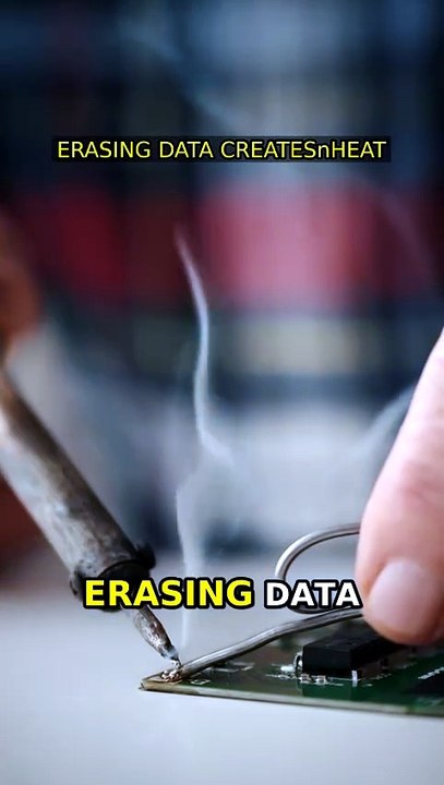 🤯 Erasing Data Creates HEAT?!