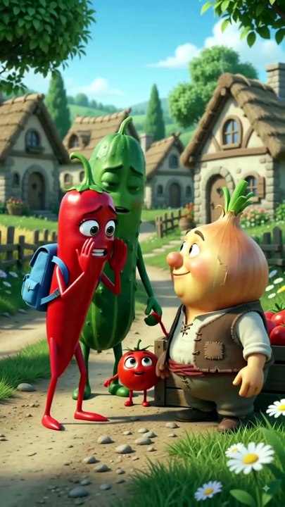 Vegetable Family Drama – "The Missing Tomato"