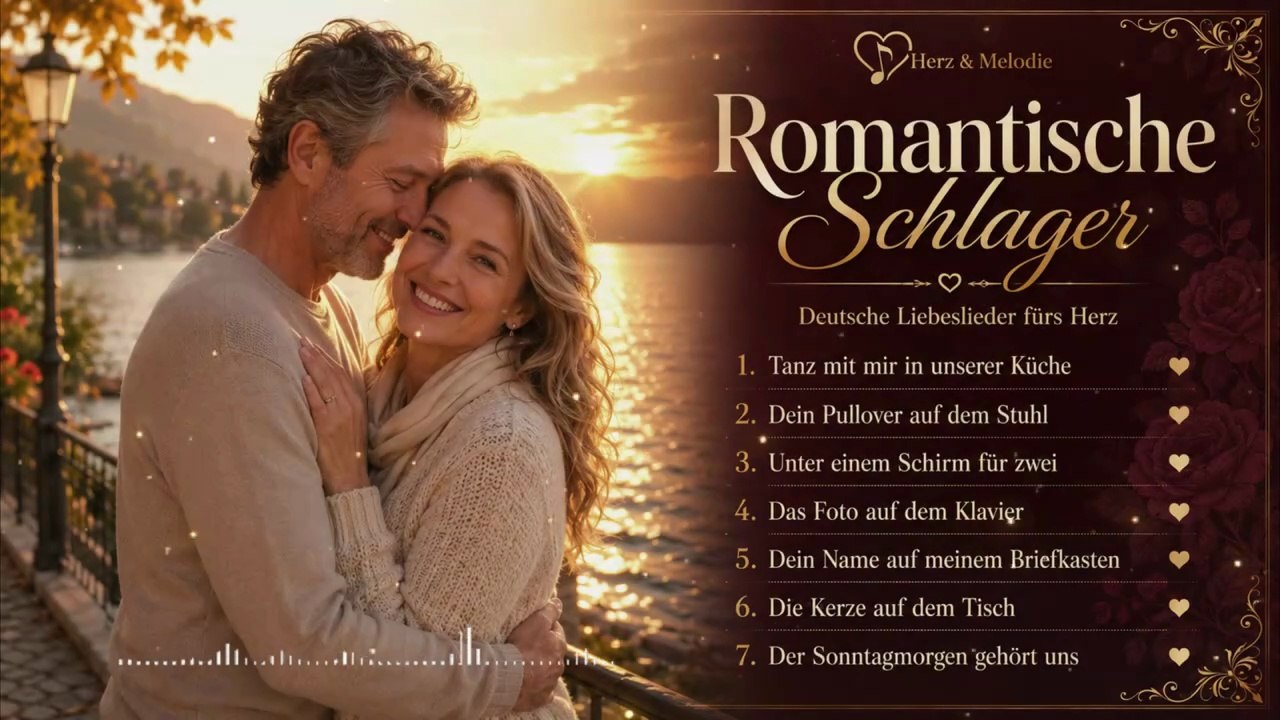 German Songs für einen Abend zu zweit _ Romantische Schlager voller Nähe
