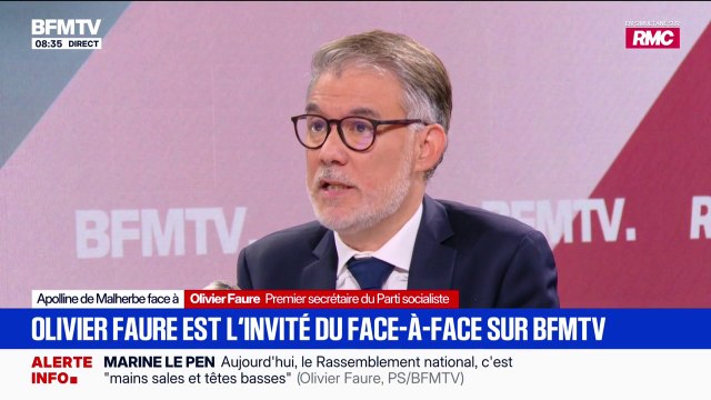 Élection présidentielle: Jean-Luc Mélenchon est le plus mauvais candidat pour la gauche au second tour , affirme Olivier Faure, premier secrétaire du Parti socialiste