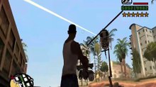 ⭐⭐⭐⭐⭐⭐ SIX STARS WANTED LEVEL RAMPAGE WITH TANK | 6 STAR WANTED LEVEL ESCAPE IN GTA SAN ANDREAS