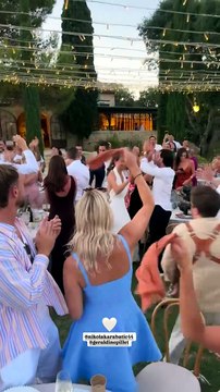 Nikola Karabatic et sa compagne Géraldine se sont mariés.