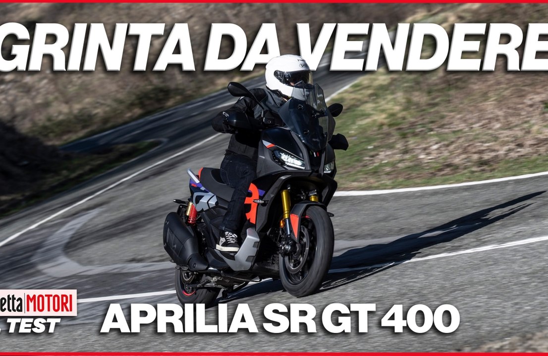 Aprilia SR GT 400, come va e come è fatto lo sc...