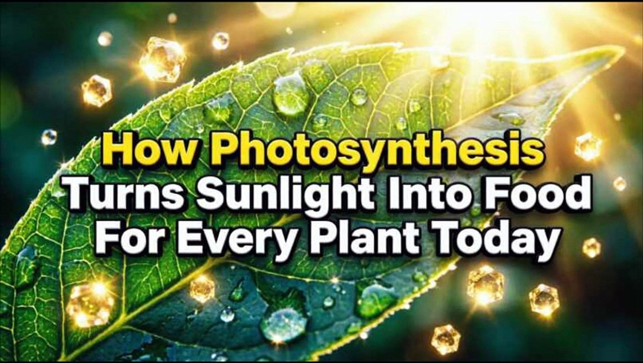 How Photosynthesis Turns Sunlight Into Food For Every Plant Today