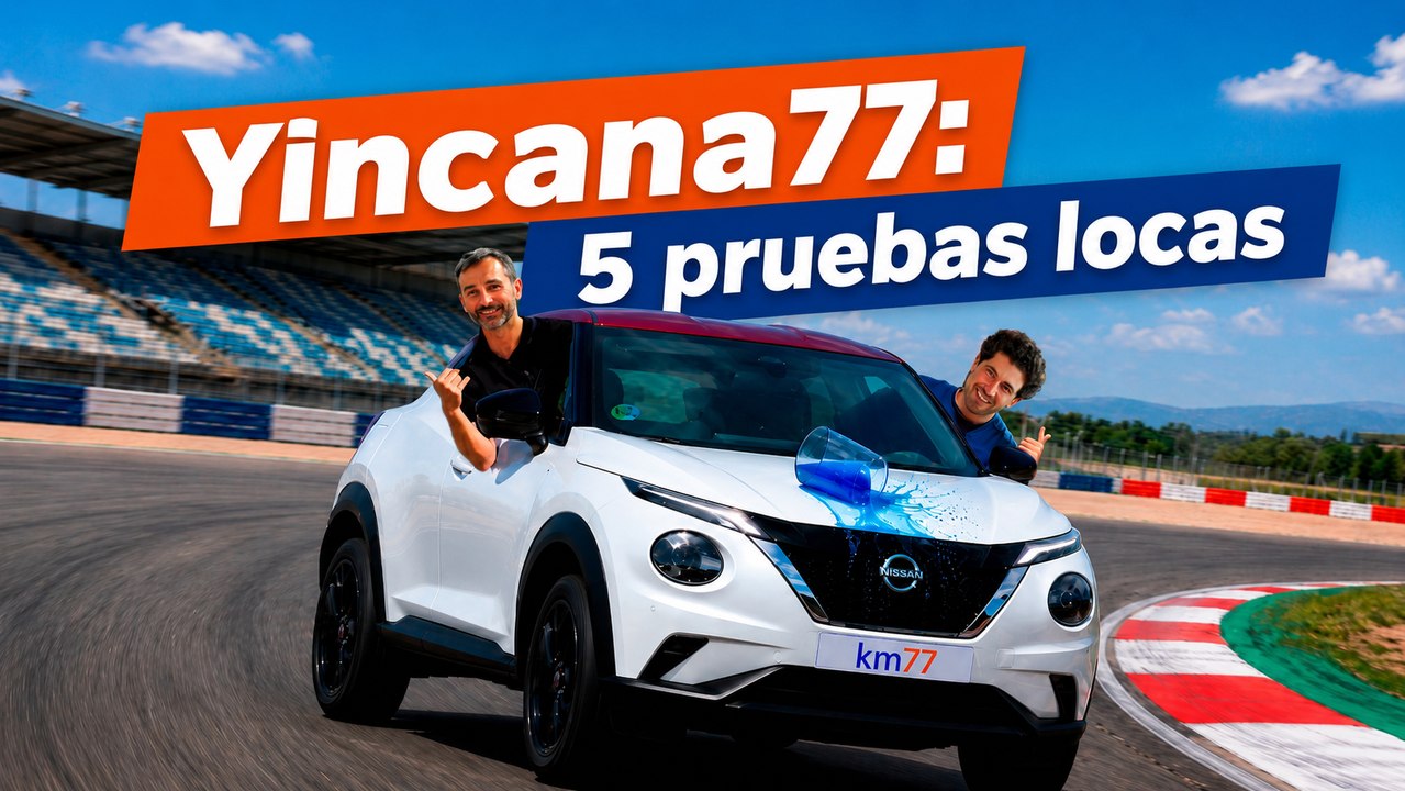 5 pruebas locas con el Nissan Juke | 1ª Yincana77