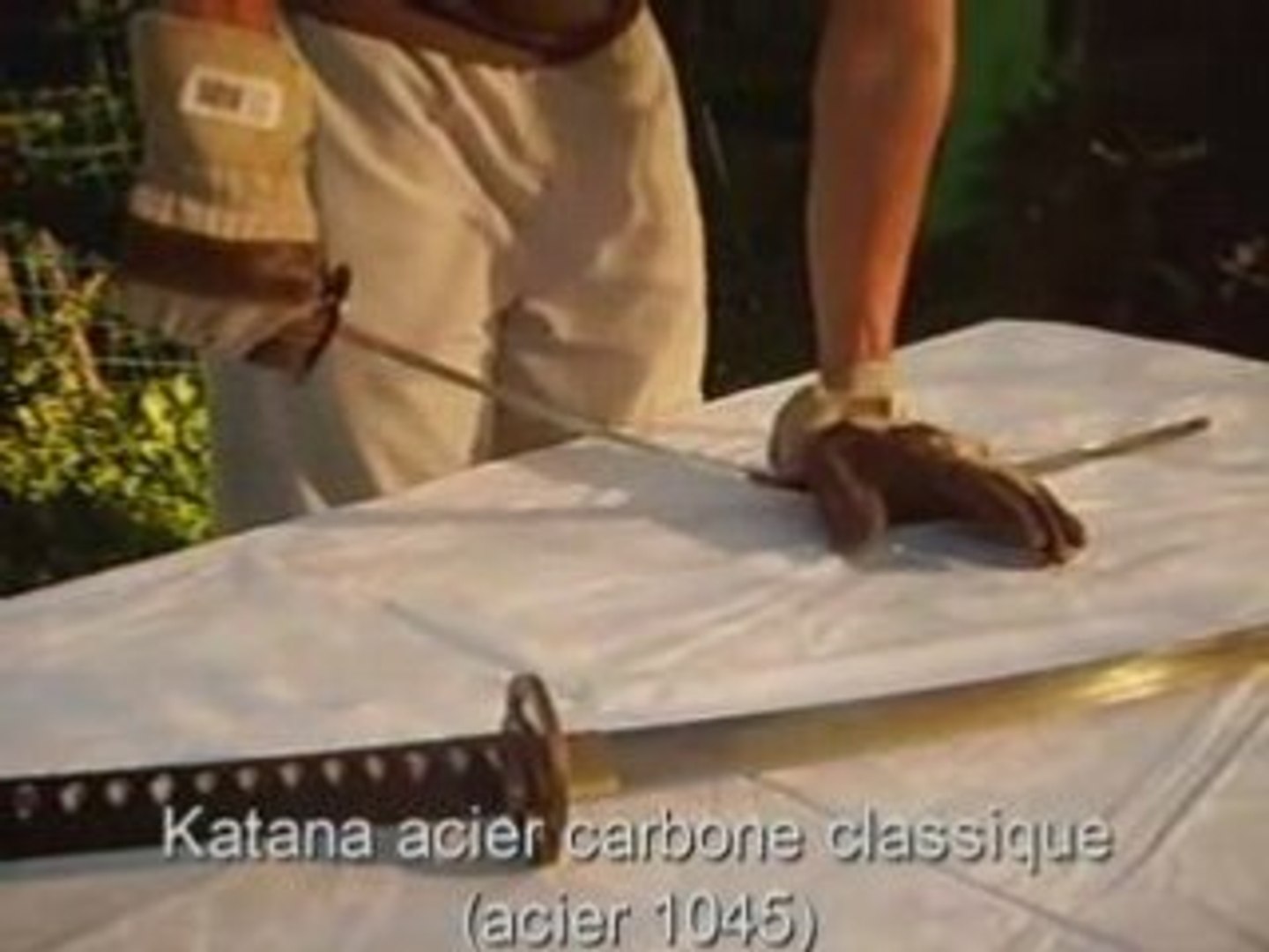 ⁣Quand on plie son katana !