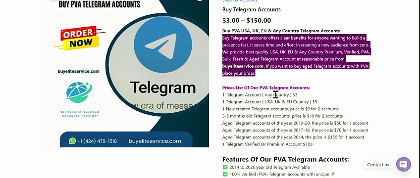 Guide to Buying Telegram Accounts: Top 5 Reliable Sites