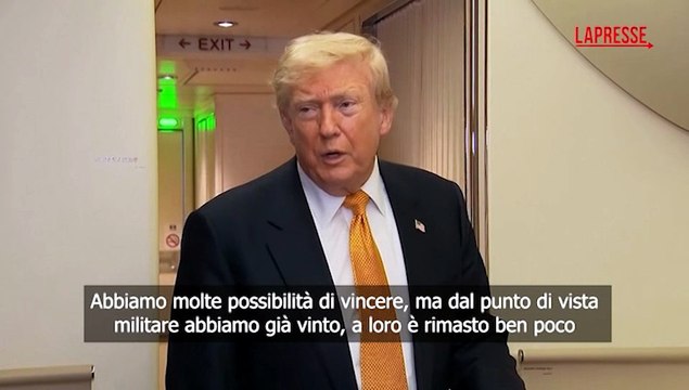 Iran, Trump: Teheran vuole accordo ma non so se ? in grado di rispettarlo
