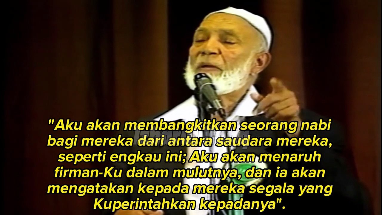 Ahmed Deedat : Umat Kristen hanya di jadikan SAPI PERAH oleh Gereja!