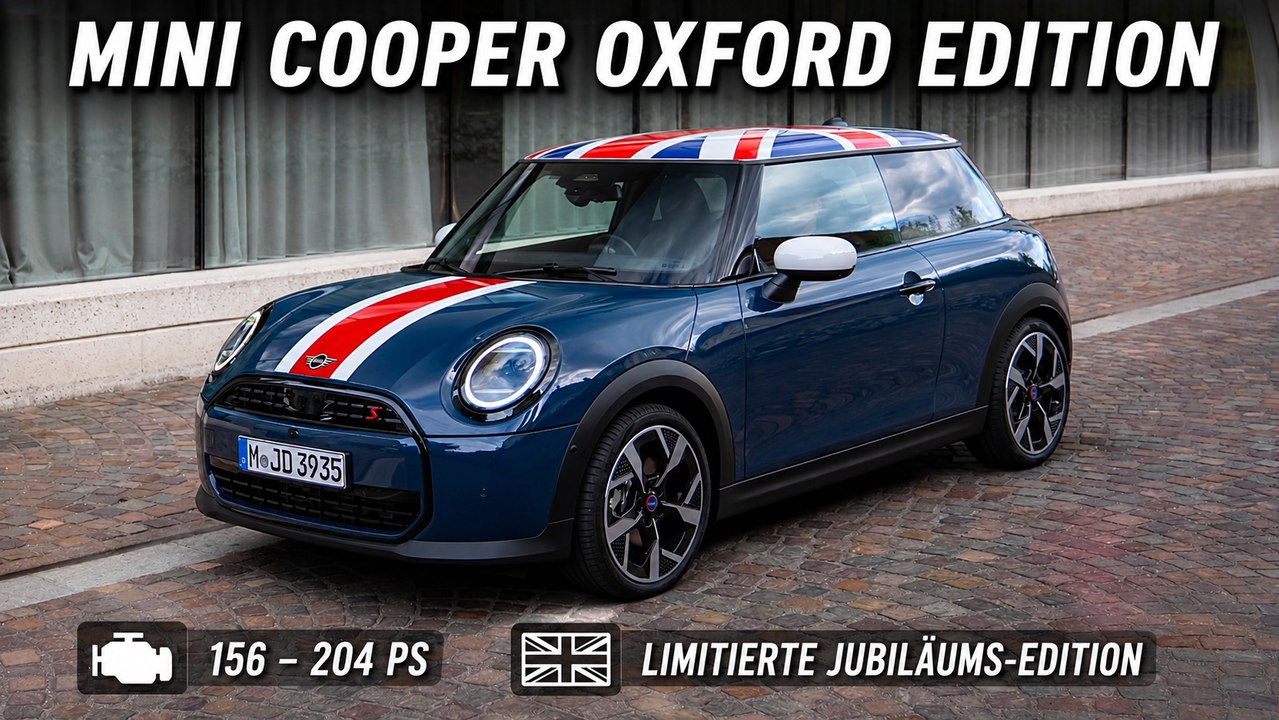 2026 Mini Cooper Oxford Edition: Alle Infos zur exklusiven Jubiläums-Version