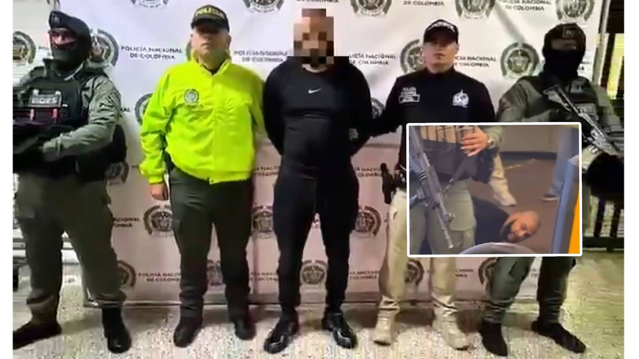 + VIDEO | Momento exacto de la captura de ‘Guillani’, el capo canadiense que se escondía en Medellín