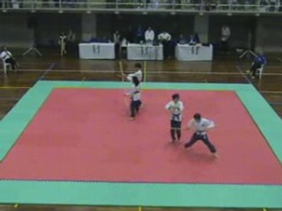 demo team ju jitsu - Mery,Luca A., Samin e Luca