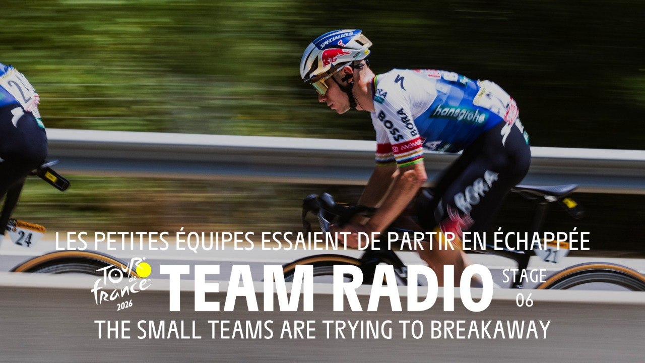 "The small teams are trying to breakaway" - Stage 6