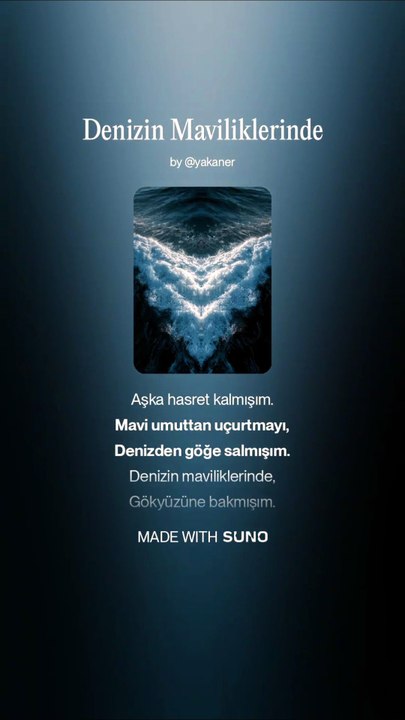 Denizin Maviliklerinde