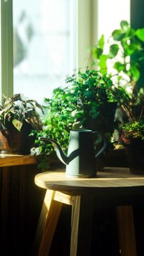 Importância da rega correta para plantas em vasos #plantas #shorts