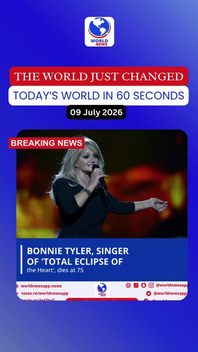 Bonnie Tyler, singer of 'Total Eclipse of the Heart', dies at 75