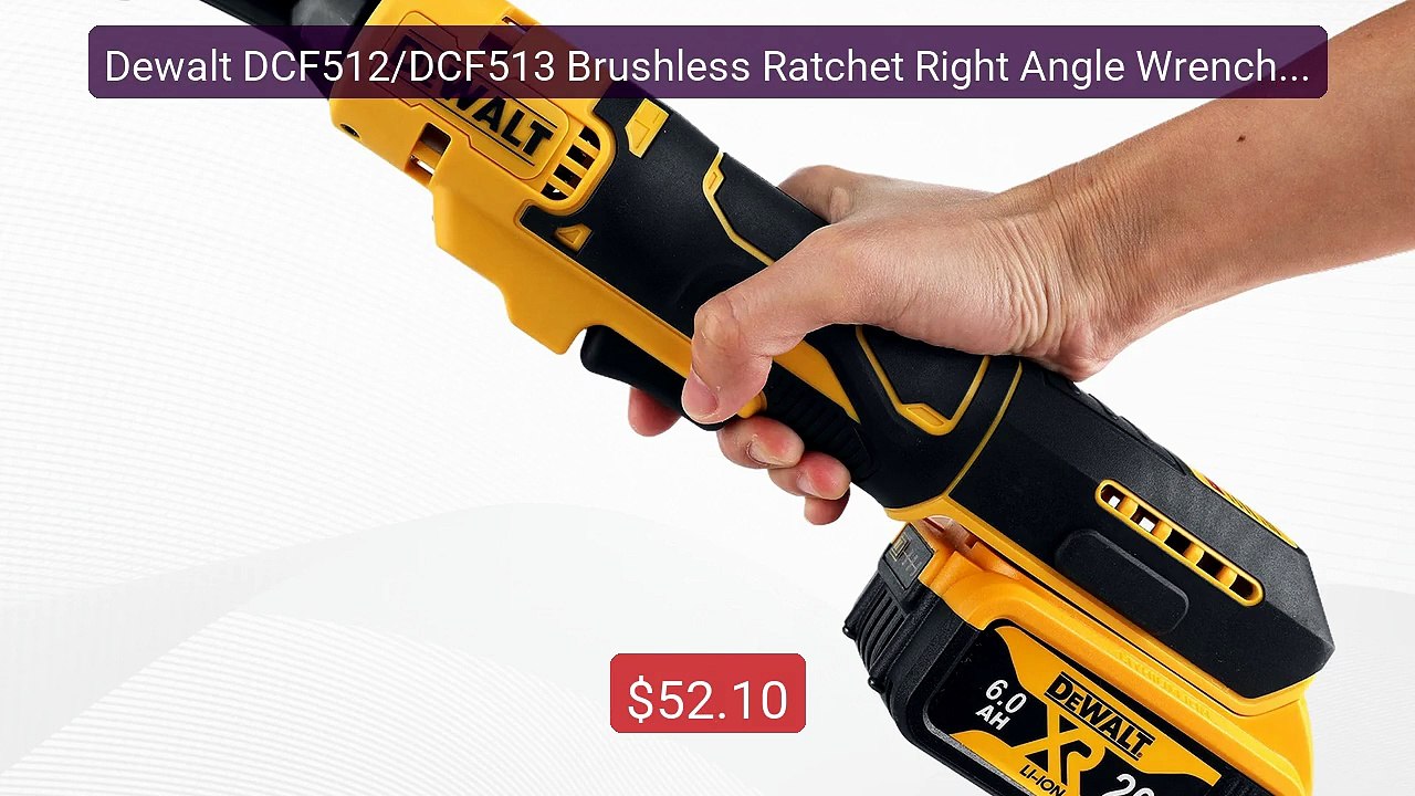 Dewalt DCF512/DCF513 Brushless Ratchet Right Angle Wrench LED ... -- Hot Deal 2026 | Limited Offer!