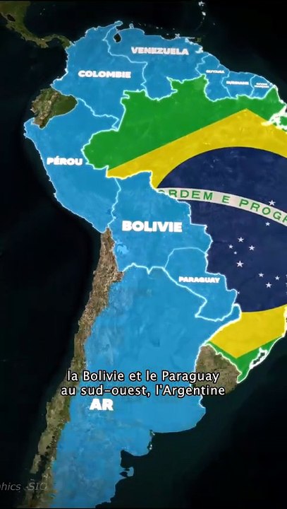 1 jour 1 pays pendant 195 jours, Brésil #géographie