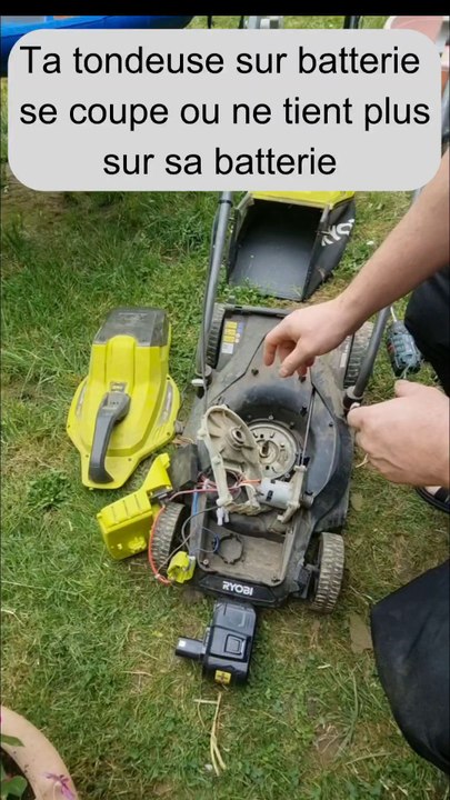 Remplacement d'un roulement d'une tondeuse Ryobi