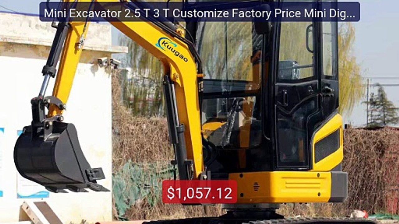 Mini Excavator 2.5 T 3 T Customize Factory Pric...