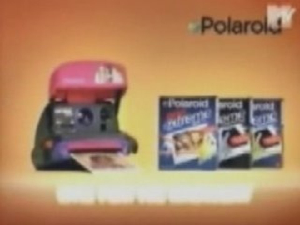 Spice Girls 5 Polaroid Advert