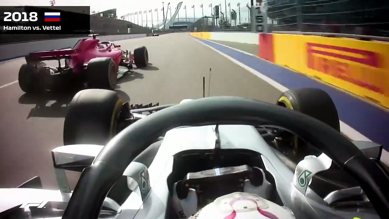 Vettel And Hamilton Duel in Russia #formula1 #f1