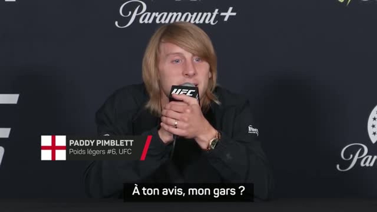 UFC 329 - Quand Pimblett se paie un journaliste après une question sur Norvège-Angleterre