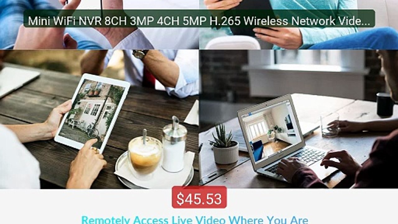 Mini WiFi NVR 8CH 3MP 4CH 5MP H.265 Wireless Network Video Rec... -- Best Buy 2026 | Great Quality!