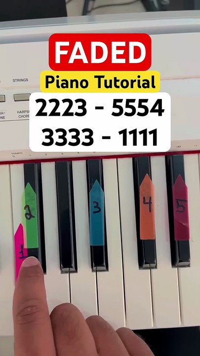 🔥 THE EASIEST PIANO TUTORIAL 🎹