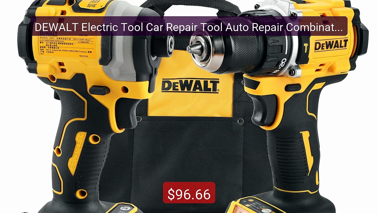 DEWALT Electric Tool Car Repair Tool Auto Repair Combination ... -- Amazing Value 2026 | Must Have!