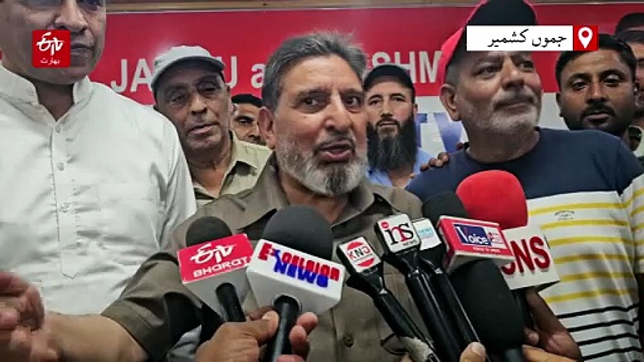 الطاف بخاری نے ریاستی درجے کے مطالبے کی حمایت کی مگر این سی کے طریقۂ کار کی تنقید بھی کی