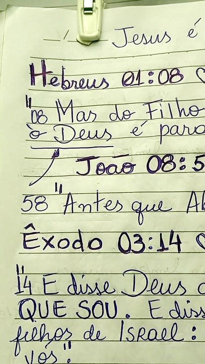 ❤🙏Da série 👉JESUS É DEUS!🙏 ❤👉 Hebreus 01:08, João 08:58, Êxodo 03:14 e Colossenses 02:09👈  🙏Apóstolo Dr. Imperador Salomão PhD 👈☎️(11)94077-7961 whats🛫   💕🙌🙏O Senhor Jesus Cristo é uma cópia perfeita de Deus!🙌🙏❤️‍