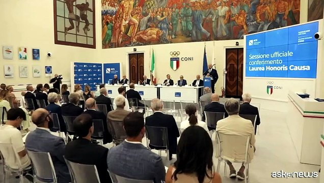 Coni, conferite lauree honoris causa a Buonfiglio e Malagò