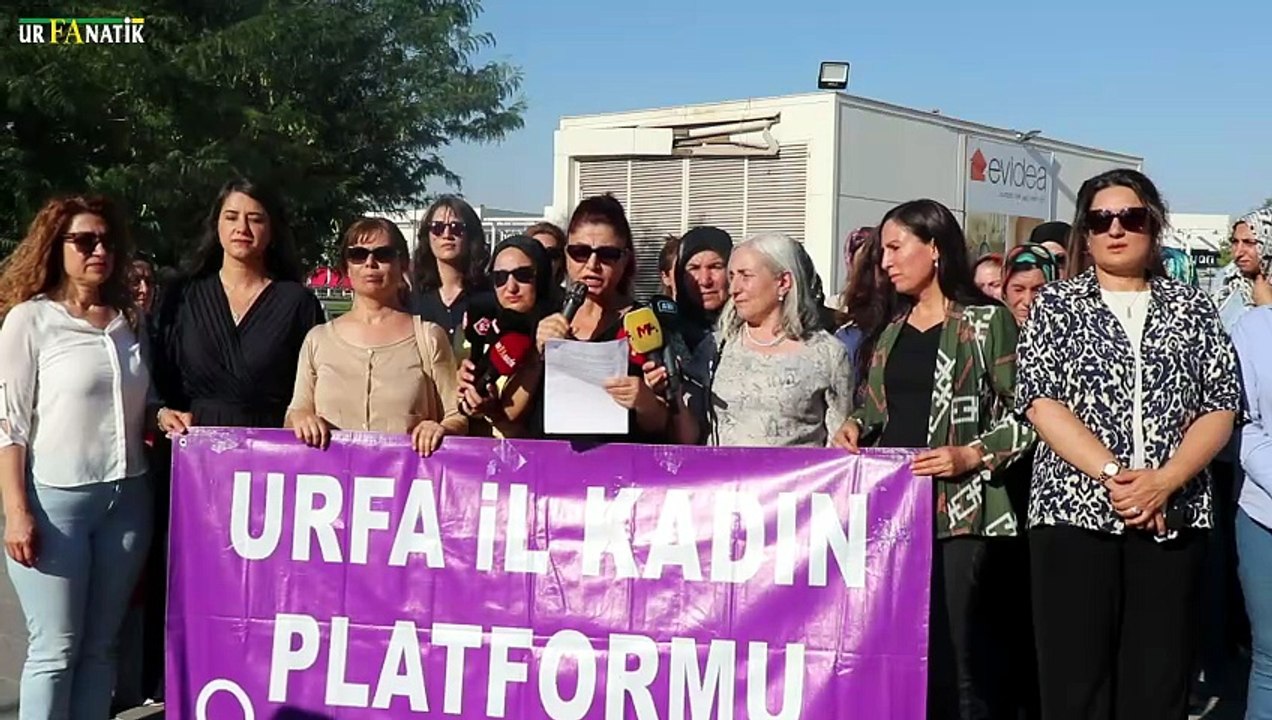 Urfa İl Kadın Platformu'ndan Emine Dişçi İçin Basın Açıklaması