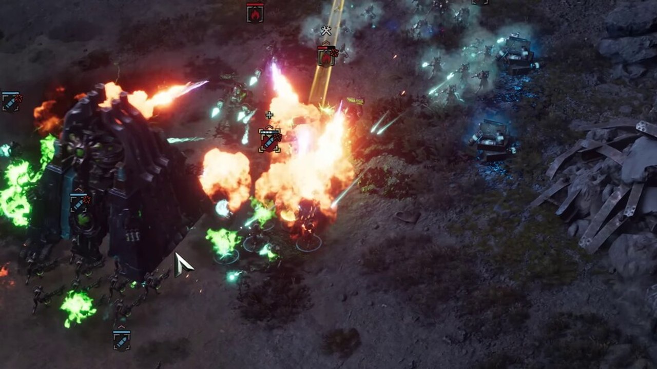 Warhammer 40K: Wenn in Dawn of War 4 die Necrons auf Admech treffen, entbrennt eine Schlacht der High-Tech-Killermaschinen