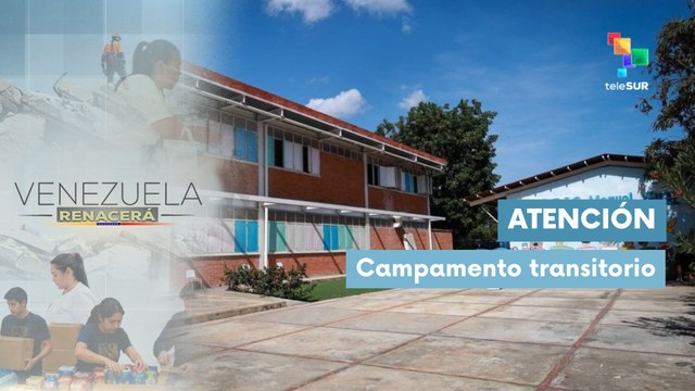 Escuela en La Guaira recibe afectados por terremotos en Venezuela