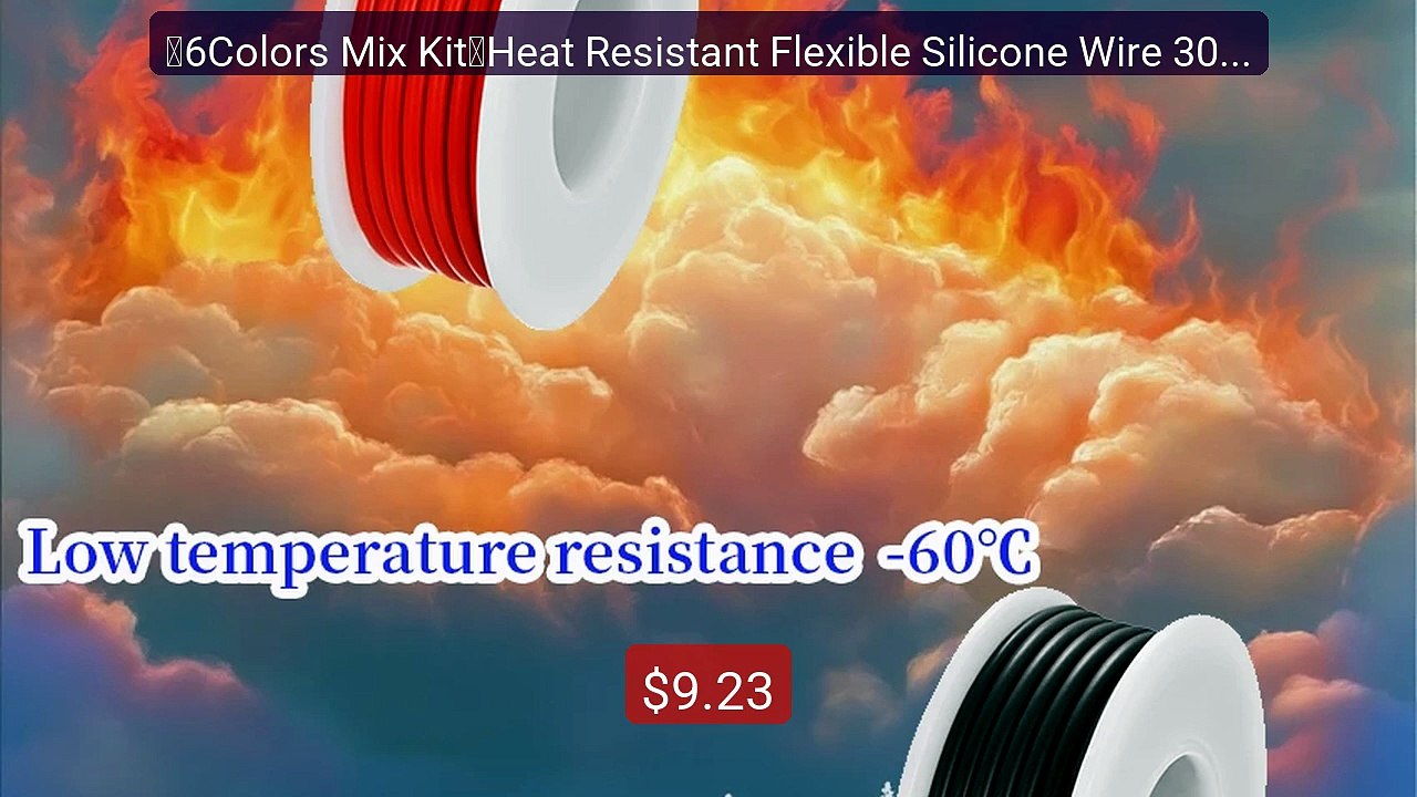 （6Colors Mix Kit）Heat Resistant Flexible Silicone Wire 30/28/... -- Amazing Value 2026 | Must Have!